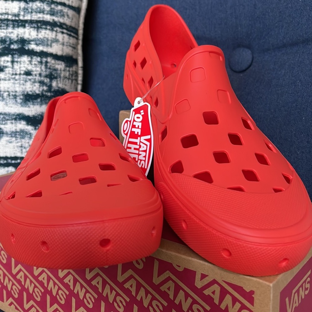 Vans Trek Slip-On Orange MEN`S - Picture 8 of 16